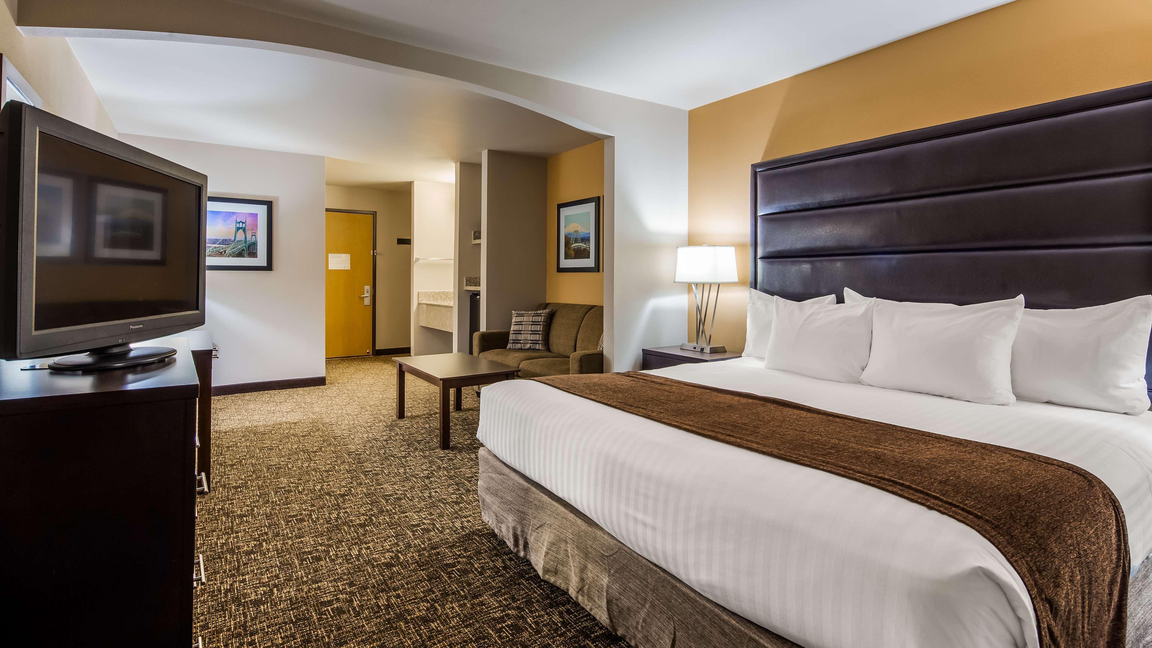 Best Western Oak Meadows Inn Сент-Хеленс Экстерьер фото