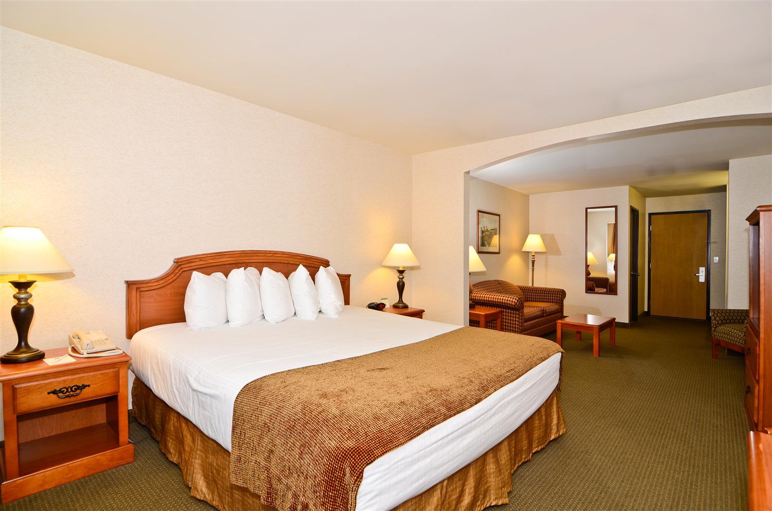Best Western Oak Meadows Inn Сент-Хеленс Экстерьер фото